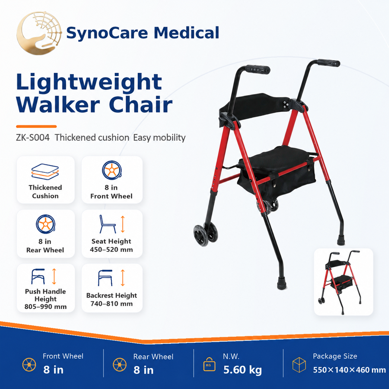 zk s004 foldable rollator walker with seat and adjustable handles zk s004 foldable rollator walker with seat and adjustable handles