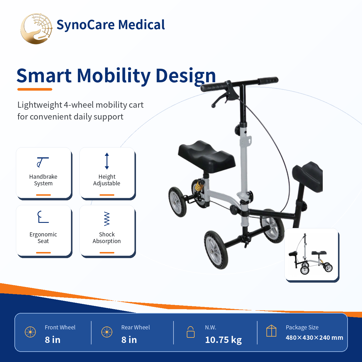 zk s010 four wheel knee walker with adjustable seat and handlebar zk s010 four wheel knee walker with adjustable seat and handlebar