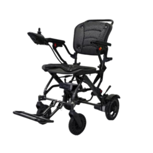 he705 lightweight folding electric wheelchair with dual 180w motors