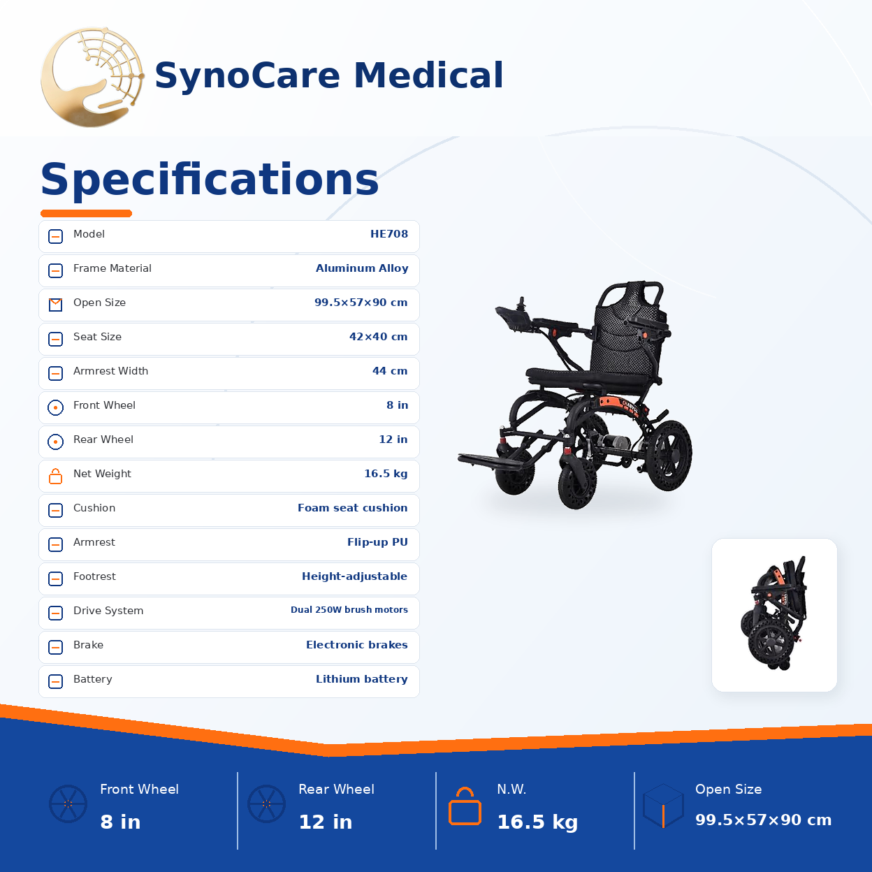 he708 folding electric wheelchair with electronic brakes and dual 250w motors he708 folding electric wheelchair with electronic brakes and dual 250w motors