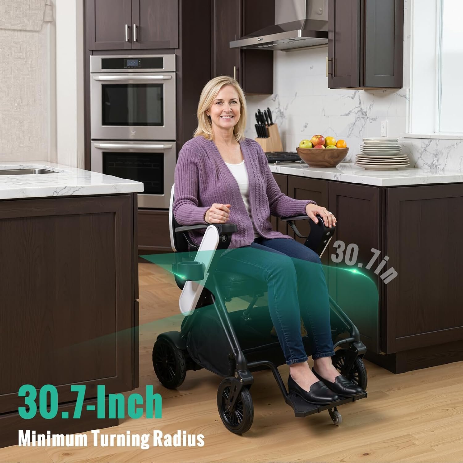 auto folding electric wheelchair, phone remote control, 35lbs ultra lightweight, touch activated bright front light, powered mobility chair for adults seniors with ergonomic memory foam cushion auto folding electric wheelchair, phone remote control, 35lbs ultra lightweight, touch activated bright front light, powered mobility chair for adults seniors with ergonomic memory foam cushion