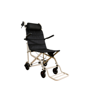 zk z034 lightweight reclining transport wheelchair with foldable frame