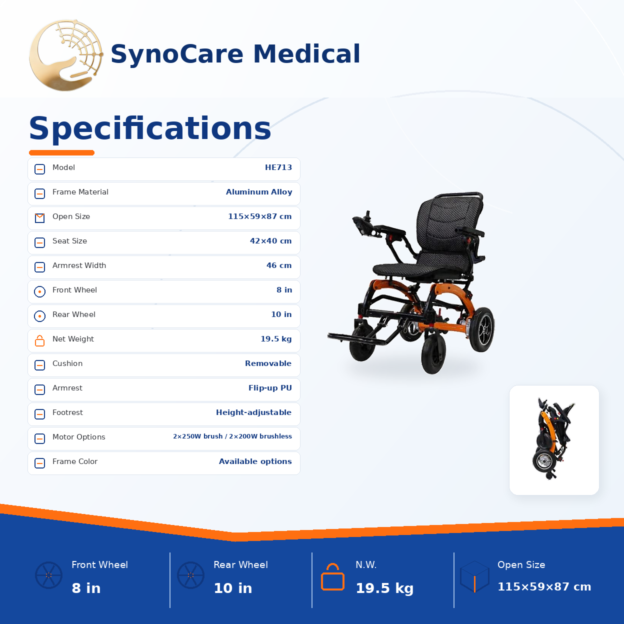 he713 folding electric wheelchair with dual motor options he713 folding electric wheelchair with dual motor options